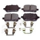 Rear Disc Pads by AGNA BRAKES - PXD1297