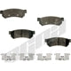 Rear Disc Pads by AGNA BRAKES - PXD1315