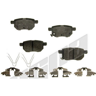 Rear Disc Pads by AGNA BRAKES - PXD1423