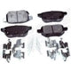 Rear Disc Pads by AGNA BRAKES - PXD1423