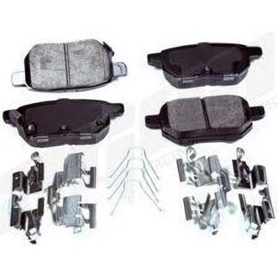 Rear Disc Pads by AGNA BRAKES - PXD1423