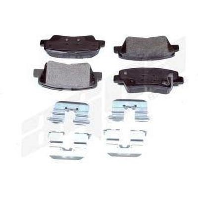 Rear Disc Pads by AGNA BRAKES - PXD1445