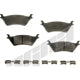 Rear Disc Pads by AGNA BRAKES - PXD1602