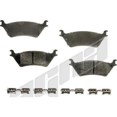 Rear Disc Pads by AGNA BRAKES - PXD1602