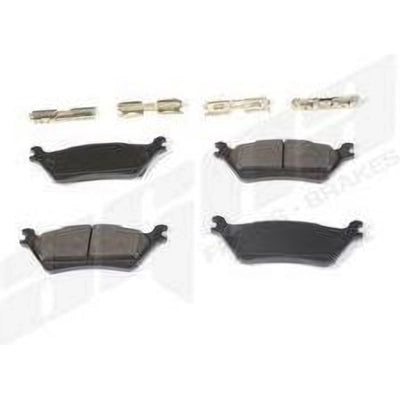 Rear Disc Pads by AGNA BRAKES - PXD1602