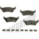 Rear Disc Pads by AGNA BRAKES - PXD1602