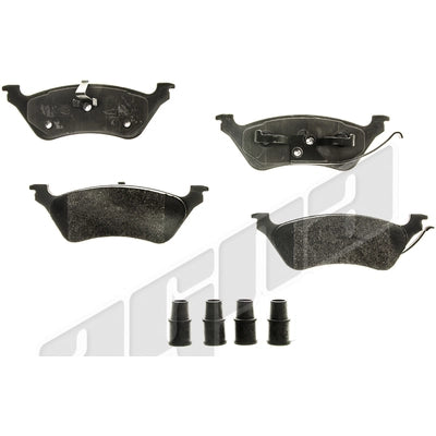 Rear Disc Pads by AGNA BRAKES - PXD858
