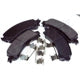 Rear Disc Pads by AGNA BRAKES - PXD974