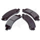 Rear Disc Pads by AGNA BRAKES - PXD974A