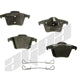 Rear Disc Pads by AGNA BRAKES - PXD980