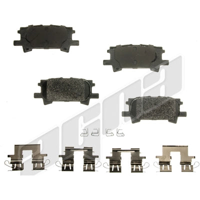 Rear Disc Pads by AGNA BRAKES - PXD996