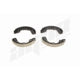 Rear New Brake Shoes by AGNA BRAKES - NB630