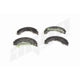 AGNA BRAKES - NB934L - Rear New Brake Shoes