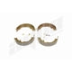 Rear Parking Brake Shoes by AGNA BRAKES - NB1022
