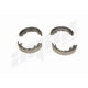 Rear Parking Brake Shoes by AGNA BRAKES - NB782