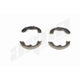 AGNA BRAKES - NB783 - Rear Parking Brake Shoes