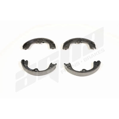 Rear Parking Brake Shoes by AGNA BRAKES - NB869