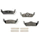 AGNA BRAKES - CXD1012 - Rear Disc Brake Pad Set