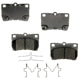 AGNA BRAKES - CXD1113 - Rear Disc Brake Pad Set