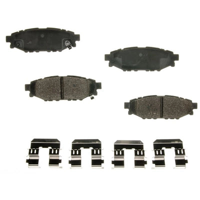 AGNA BRAKES - CXD1114 - Rear Disc Brake Pad Set