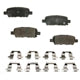 AGNA BRAKES - CXD1288 - Rear Disc Brake Pad Set