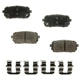 AGNA BRAKES - CXD1296 - Rear Disc Brake Pad Set