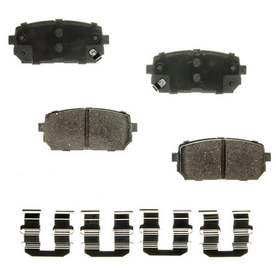 AGNA BRAKES - CXD1296 - Rear Disc Brake Pad Set