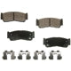 AGNA BRAKES - CXD1297 - Rear Disc Brake Pad Set