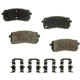 AGNA BRAKES - CXD1302 - Rear Disc Brake Pad Set