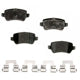 AGNA BRAKES - CXD1362 - Rear Disc Brake Pad Set
