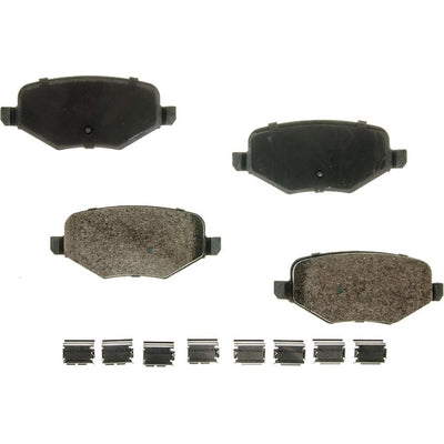 AGNA BRAKES - CXD1377 - Rear Premium Ceramic Disc Brake Pad Set