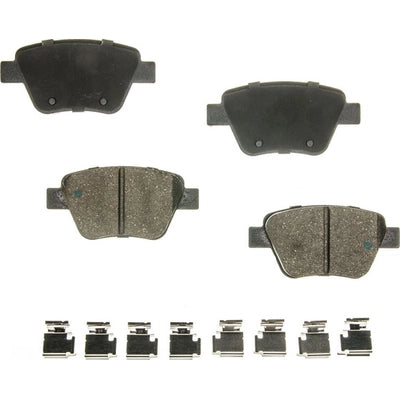 AGNA BRAKES - CXD1456 - Rear Premium Ceramic Disc Brake Pad Set