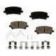 AGNA BRAKES - CXD1585 - Rear Disc Brake Pad Set