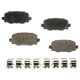 AGNA BRAKES - CXD1734 - Rear Disc Brake Pad Set