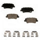 AGNA BRAKES - CXD1848 - Rear Premium Ceramic Disc Brake Pad Set