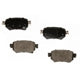AGNA BRAKES - CXD1874 - Rear Premium Ceramic Disc Brake Pad Set