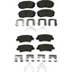 AGNA BRAKES - CXD2098 - Rear Premium Ceramic Disc Brake Pad Set
