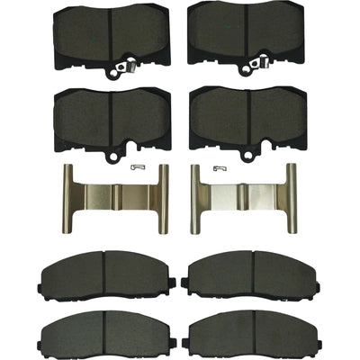 AGNA BRAKES - CXD2191 - Rear Premium Ceramic Disc Brake Pad Set