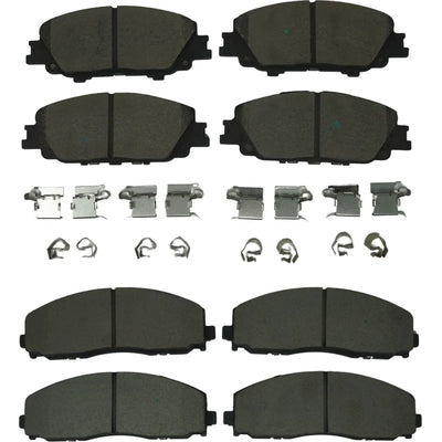 AGNA BRAKES - CXD2305 - Rear Premium Ceramic Disc Brake Pad Set