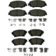 AGNA BRAKES - CXD2306 - Rear Premium Ceramic Disc Brake Pad Set