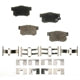 AGNA BRAKES - CXD537 - Rear Premium Ceramic Disc Brake Pad Set