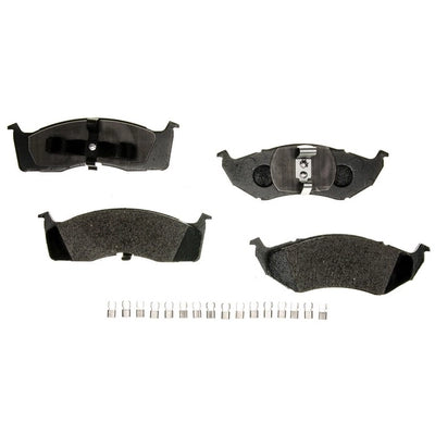 AGNA BRAKES - CXD591 - Rear Premium Ceramic Disc Brake Pad Set