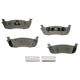 AGNA BRAKES - CXD711 - Rear Premium Ceramic Disc Brake Pad Set