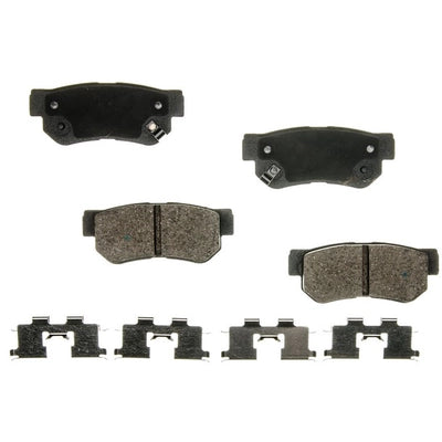 AGNA BRAKES - CXD813 - Rear Premium Ceramic Disc Brake Pad Set