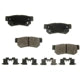 AGNA BRAKES - CXD813 - Rear Premium Ceramic Disc Brake Pad Set
