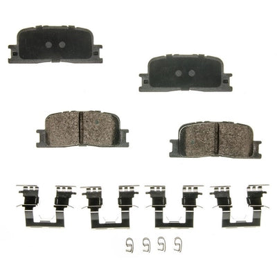 AGNA BRAKES - CXD885 - Rear Premium Ceramic Disc Brake Pad Set