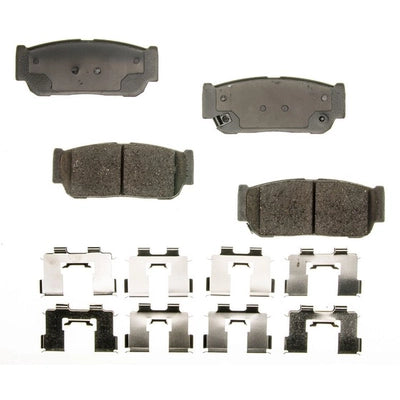 AGNA BRAKES - CXD954 - Rear Premium Ceramic Disc Brake Pad Set
