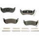 AGNA BRAKES - CXD981 - Rear Premium Ceramic Disc Brake Pad Set