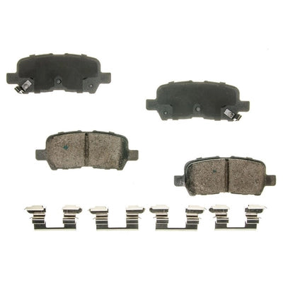 AGNA BRAKES - CXD999 - Rear Premium Ceramic Disc Brake Pad Set