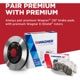 WAGNER - OEX1212 - Rear Premium Ceramic Pads